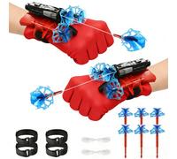 Guanti per Bambino Guanti Maschera Spara Ragnatele Launcher Set Giocattolo da
