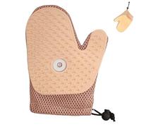 Guanti per la rimozione dei peli di animali domestici, 2025, senza dita, con spray, guanto magnetico in pelliccia, spazzola per gatti con vapore, antistatico Hair Remover (rosa)