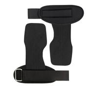 Guanti Per Palestra Guanti da palestra Pull-up Sollevamento Ginnastica Antiscivolo Peso Cintura di alimentazione Avvolgimenti Supporto Protezione palmo Pad Allenamento della forza(Black)