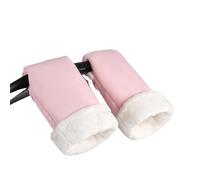 Guanti per passeggini isolati termicamente per carrozzine in poliestere impermeabile esterno confortevole fodera interna design guanti per passeggino