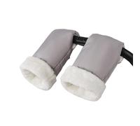 Guanti per passeggini isolati termicamente per carrozzine in poliestere impermeabile esterno confortevole fodera interna design guanti per passeggino