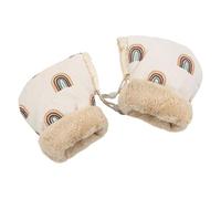 Guanti Per Passeggino | Fodera in Peluche Antivento Riscaldante,Manopole Antigelo Per Carrozzina Con Disegno - Per Inverno E Temperature Fredde Per Carrozzina E Manubrio Di Bicicletta