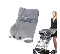 Guanti Per Passeggino | Moffole Calde Antivento Con Tasca Trasparente - Guanti Invernali Passeggino Per Bambini | Motociclismo Giardinaggio Campeggio Pendolarismo Equitazione Freddo Avventura All'Aper