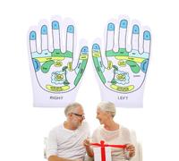 Guanti per riflessologia per mano, calzini per riflessologia da donna,Strumenti per la riflessologia plantare delle mani | Comodo, traspirante Migliora la salute generale, allevia lo stress e l'affati