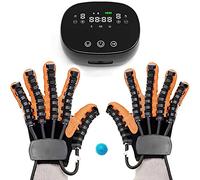 Guanti Per Robot Di Riabilitazione Autodidatta, Esercizi Per Le Dita E Guanti Ausiliari Per Stecca Per Ortesi Di Riabilitazione, Ridurre Al Minimo La Spasticità(Size:codice L,Color:entrambe le mani)