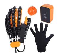 Guanti Per Robot Di Riabilitazione, Riabilitazione Delle Dita Per Emiplegia Allenamento Con Cinque Dita, Integrato Guanti Per Riabilitazione Elettrica(Right,XX-Large)