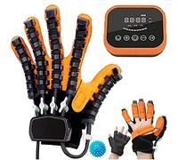 Guanti Per Robot Per Riabilitazione, Guanti Per Riabilitazione Con Dita Per Pazienti Con Ictus Emiplegia, Protezione Per Tutore Per Raddrizzare Le Dita, Per Pazienti(Size:codice L,Color:mano sinistra)