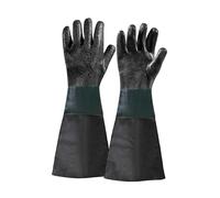 GUANTI PER SABBIATRICE NERI 450 MM FERVI 0580/21