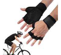 Guanti per sollevamento , Guanti per sollevamento Robusto supporto per il | Guanti senza dita con supporto per il polso per l'allenamento in palestra con la