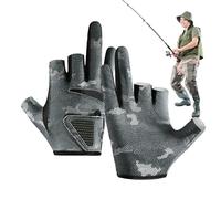 Guanti per | Taglio a 3 dita antiscivolo - Senza dita touch screen proteggi mani impermeabile per esterni kayak e canottaggio