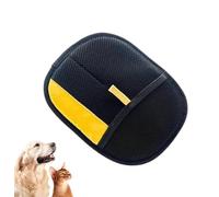 Guanti per toelettatura animali domestici bifacciali, Guanti per depilazione elettrostatica animali domestici, Strumento per depilazione appiccicoso con spazzola a setole bifacciali (1pcs)