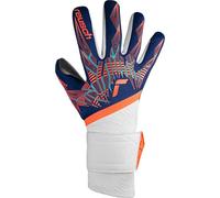 Guanti da portiere Reusch Pure Contact Gold premium blu/arancio elettrico/nero (10)