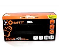 Guanti Professionali in Lattice 100 Pz Tg. M-L Uso Sanitario Alimentare Chimico
