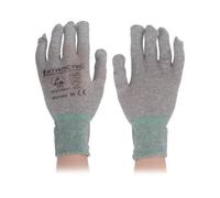 Guanti protettivi STC5303 ESD L 10pz tappetino: nylon con fibre conduttive ST...