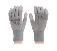 Guanti protettivi STC5402 ESD M 10 pz tappetino: nylon con fibre conduttive S...