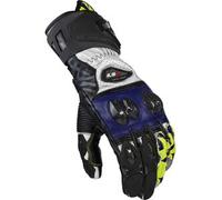 Guanti Racing In Pelle Ls2 Feng Nero Blu L