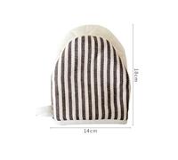 Guanti Resistenti Al Calore Da Forno Con Becco D'anatra Spesso, Adatti For Friggitrici, Forni A Microonde E Pentole(Brown)