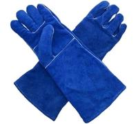 Guanti resistenti al calore, guanti da giardinaggio, guanti da saldatore, guanti da camino, guanti da stufa ad alta temperatura, guanti antincendio lunghi foderati, guanti da lavoro, calore