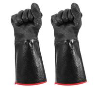 Guanti Resistenti al Calore in Neoprene Neri, 500°c, Uso Industriale