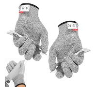 Guanti resistenti al taglio - di sicurezza di livello 5 per cucina, guanti anti-taglio per la manipolazione degli alimenti | protezione a prova di fetta durevole attrezzature per scudo
