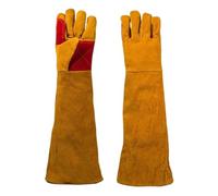 Guanti Resistenti Al Taglio Guanti Da Saldatura In Pelle A Maniche Lunghe, Guanti Resistenti Al Calore For Stufe E Barbecue Guanti Resistenti Alla Perforazione For Gard Vestibilità Comoda(60CM)