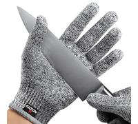 Guanti resistenti al taglio NOCRY - Ambiduextro, grado di alimentazione, alte prestazioni di protezione 5. Dimensione media, ebook gratuito incluso!