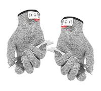 Guanti resistenti al taglio - Protezione delle mani di livello 5, cucina anti -taglio | Lavoro traspirante e flessibile per cucinare, preparazione degli alimenti, macelleria, giardinaggio, carpentiere