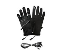 Guanti ricaricabili USB per il freddo per ciclismo e sport sulla neve Tecnologia di generazione di calore immediata Guscio immunitario all'acqua Cinturino da polso modificabile Guanti riscaldati USB