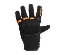 Richa Scope Guanti da moto, nero-arancione, taglia 3XL