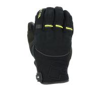 Richa Scope Guanti da moto, nero-giallo, taglia M