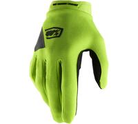 100% GUANTES Ridecamp Women's Gloves Fluo Yellow/Black-M Guanti, M Donna