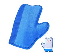 Guanti Rimozione Animali - Guanti Toelettatura Animali Domestici | Spazzola Doppia Faccia AntiErgonomica Lavabile per Pavimento Tappeti Mobili Divano Auto Interno Esterno