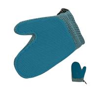Guanti Rimuovi per Animali Domestici con Tecnologia Elettrostatica,Guantopettine con Spruzzo e Massaggio - Accessorio Toelettatura Gatti Rimozione da Divano Abbigliamento