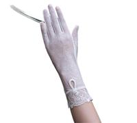 Guanti rinfrescanti, Gloves Women Lace Non-Slip Touch Screen Driving Multicolor