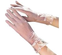 Guanti rinfrescanti, Gloves Women Lace Non-Slip Touch Screen Driving Multicolor