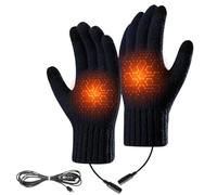 Guanti Riscaldabili - 3 Livelli Guanti Elettrici Riscaldanti USB - Attrezzatura Per Sci Snowboard Camminate Lavori Edili Motociclismo Camping Escursioni