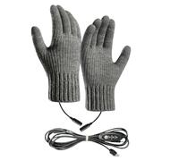 Guanti Riscaldabili,Guanti Termici USB Impermeabili 3 Livelli | Riscaldamani per Sport Invernali Pendolarismo Lavoro All Aperto Giardinaggio Escursionismo Uso Quotidiano