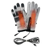 Guanti riscaldabili ricaricabili | Guanti elettrici con tecnologia touch screen per l'inverno | Guanti termici invernali impermeabili per viaggi arrampicata sci pesca corsa ciclismo C