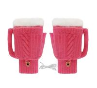 Guanti Riscaldanti - Guanti Termici con USB | Termici Lavabili | Per Freddo Campeggio Sci Escursionismo Ciclismo Esterno Interno Ufficio Casa