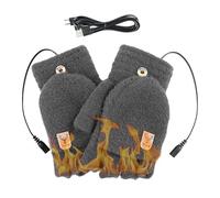 Guanti riscaldati da caccia, portatili, scaldamani, 5 V, USB, riscaldanti per il freddo, per pescatori, dormitori, attività all'aperto, pale da neve, motociclisti, consegne, conducenti, escursionismo