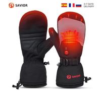 Guanti riscaldati da moto Guanti riscaldati elettrici alimentati a batteria Guanti riscaldanti termici impermeabili touch screen per lo sport all'aria aperta