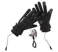 Guanti riscaldati da uomo - 3 livelli regolabili e ricaricabili per l'inverno, guanti termici per il freddo, per lo sci, l'escursionismo, la moto, la, la caccia, i viaggi, uomini e donne