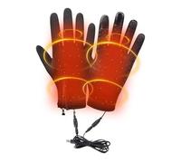 Guanti riscaldati da uomo, guanti da equitazione riscaldati, scaldamani, antivento, 3 modalità per sport all'aria aperta, corsa, escursionismo, moto, guida, equitazione, campeggio, scooter