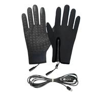 Guanti riscaldati da uomo | Guanti riscaldati tramite USB, guanti da ciclismo invernali, antivento, 3 modalità per sport all'aria aperta, corsa, escursionismo, motociclismo, ciclismo