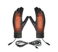 Guanti Riscaldati Elettrici,Guanti Elettrici Invernali Touchscreen Con Riscaldamento - Abbigliamento Sportivo Caldo 3 Modalità Per Freddo Uomini Donne Unisex Ragazzi