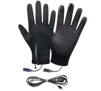 Guanti Riscaldati Elettrici - Guanti Invernali con Riscaldamento USB per Ciclismo - Scaldamani per Motociclismo Corsa Guida Sci Scooter Uomo Donna Sport Outdoor