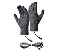Guanti Riscaldati Elettrici - USB Riscaldanti per Inverno con Touchscreen,Guanti Caldi Antiscivolo A 3 Modalità Per Freddo Ideali Per Running Guida Sci E Snowboard