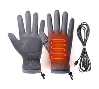 Guanti Riscaldati - Glove Elettrico | Guanti Da Lavoro Di Riscaldamento | USB Winter Mitten Con Touchscreen | 3 Livelli Rescaldatore A Mano Regolabile Per Le Donne In Cantiere Per Le Costruzioni
