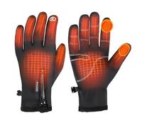 Guanti riscaldati, guanti invernali, guanti termici elettrici a batteria ricaricabile per uomini e donne, guanti riscaldati elettrici a batteria, guanti da sci bici moto guanti caldi scaldamani