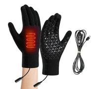 Guanti Riscaldati - Guanti USB Riscaldati,Punta Tattile per Trekking Invernale Sci Snowboard Attività All'aperto Pendolarismo Bici Moto